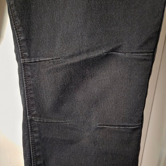 Kenneth Cole Reaction 16W Black Skinny Jeans Zipper Pockets Stretch Plus - Picture 3 of 8